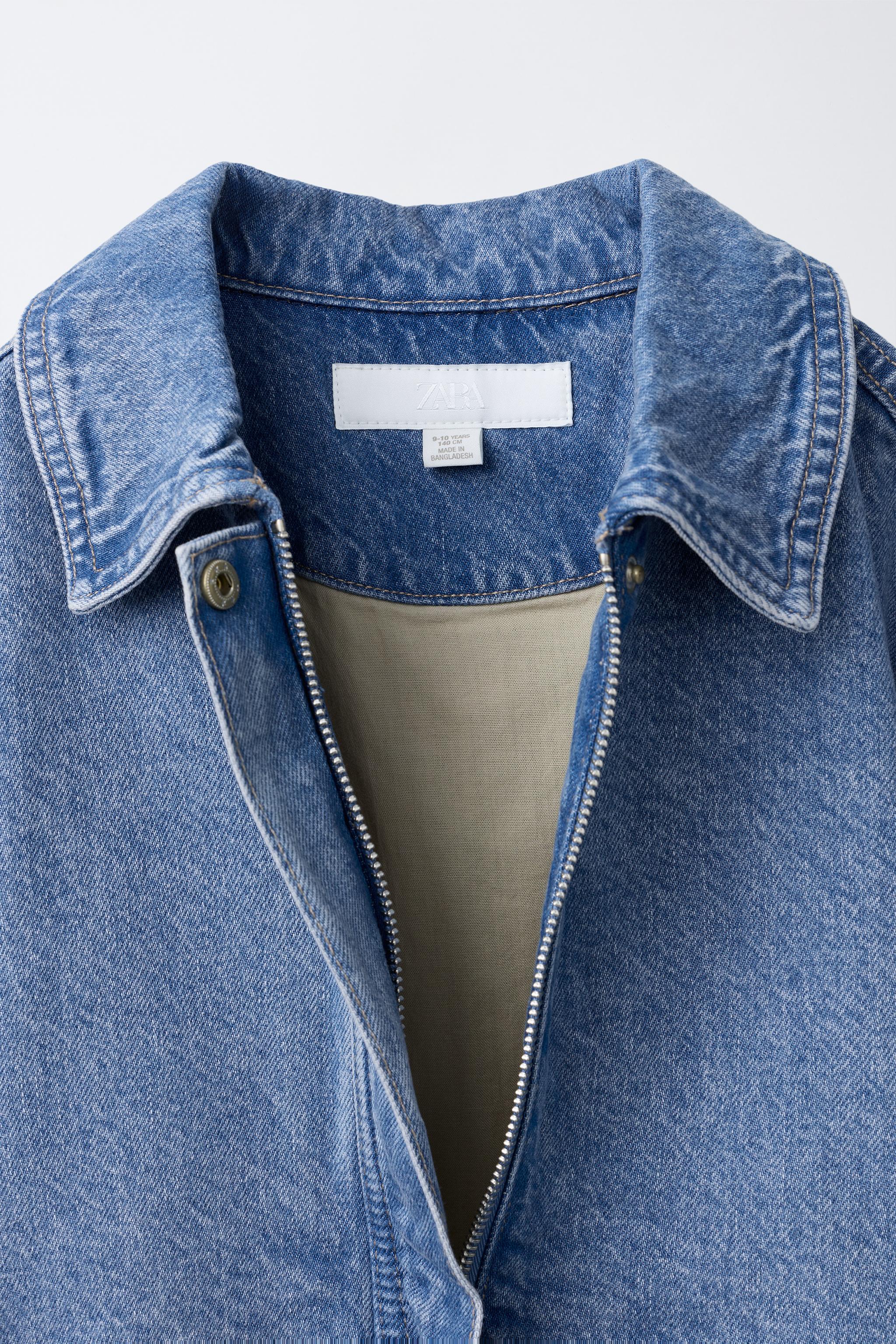 BLOUSON BOMBER EN DENIM